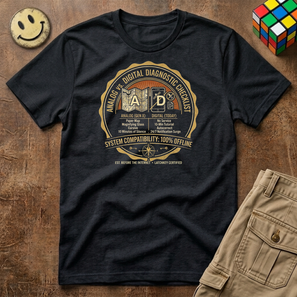 Analog vs Digital T-Shirt