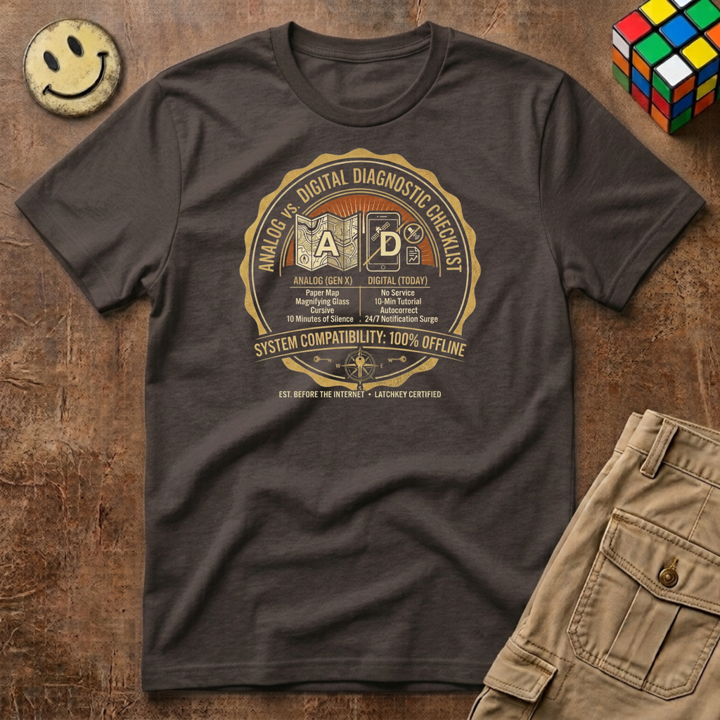 Analog vs Digital T-Shirt