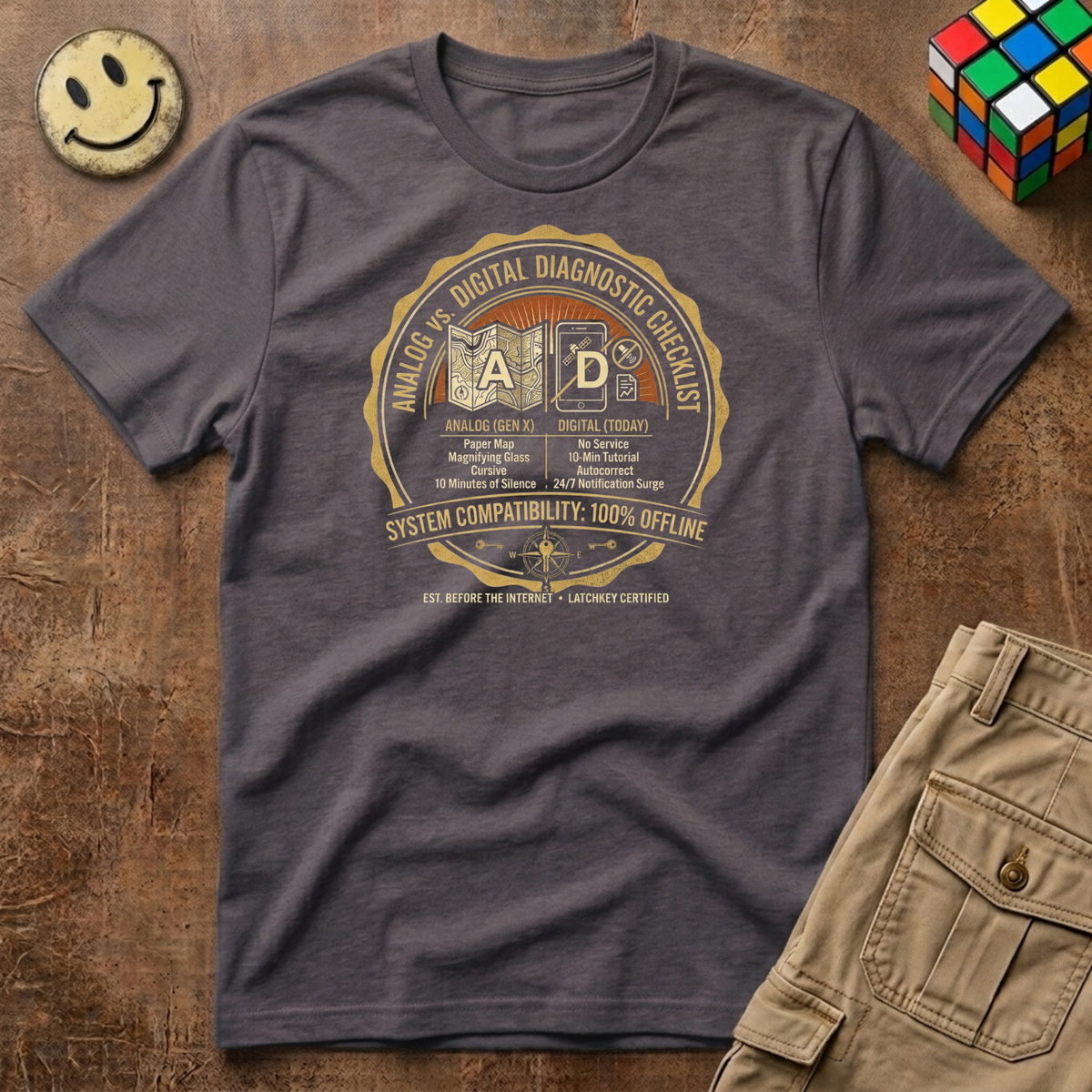 Analog vs Digital T-Shirt