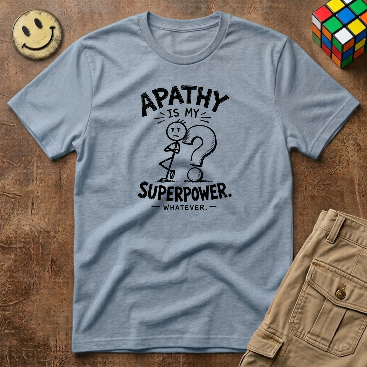 Apathy Is My Superpower T-Shirt