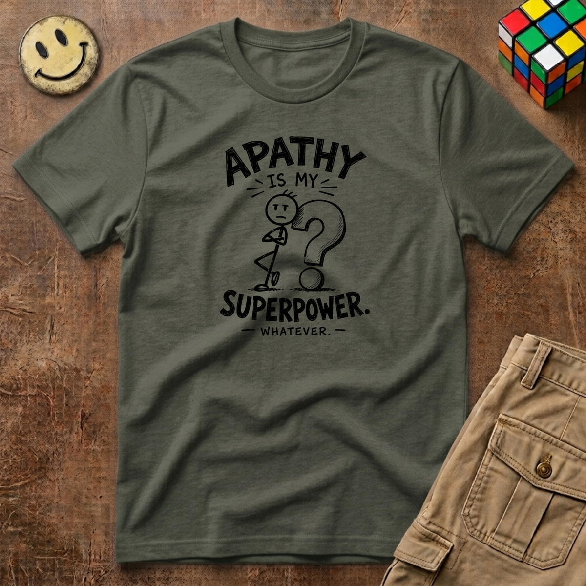 Apathy Is My Superpower T-Shirt