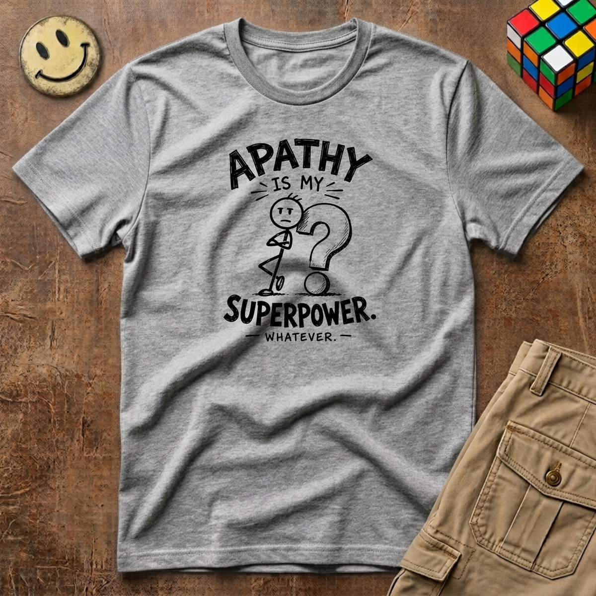 Apathy Is My Superpower T-Shirt