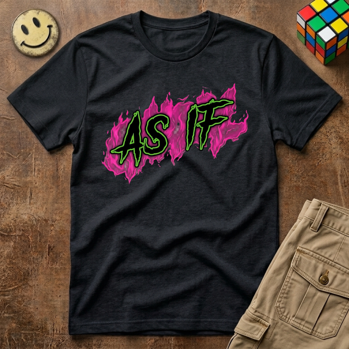 As If Flames T-Shirt