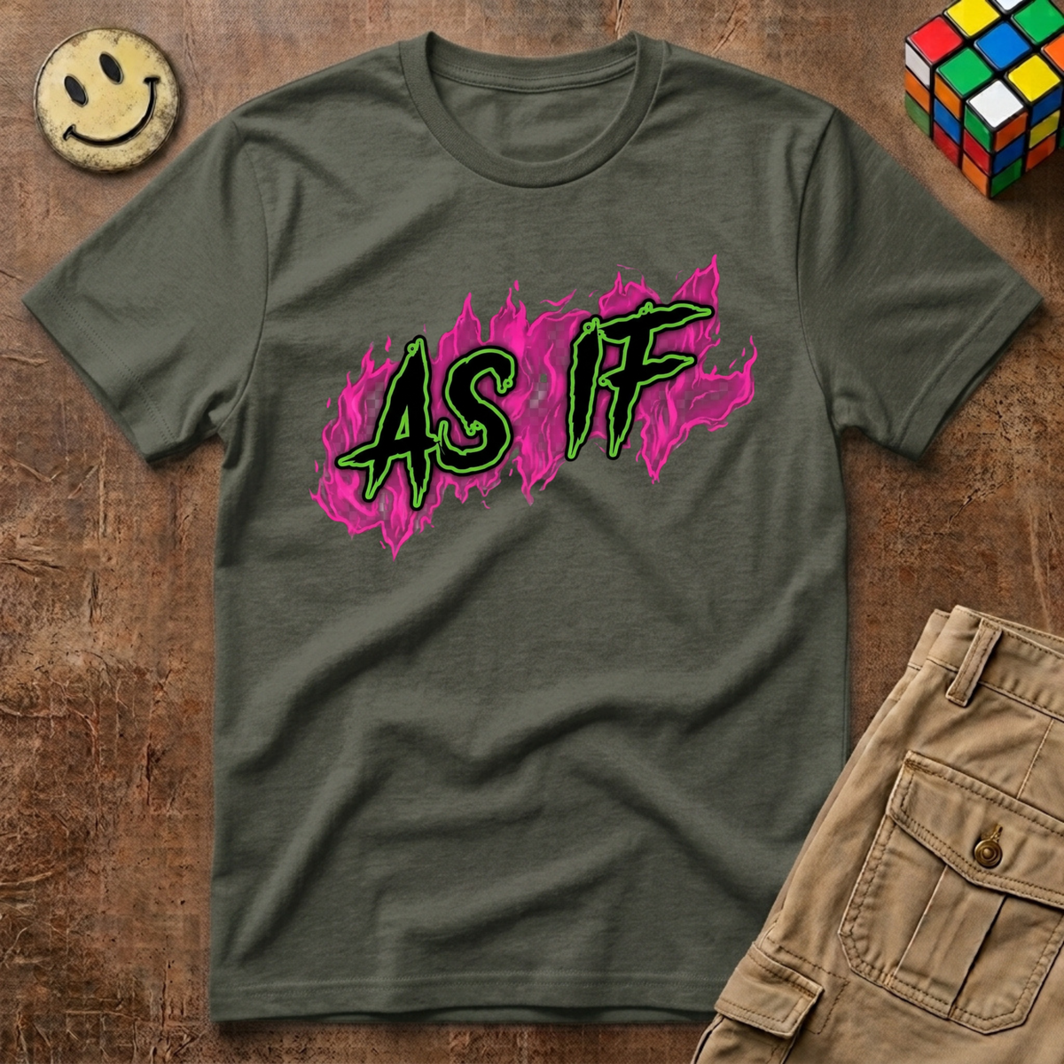As If Flames T-Shirt