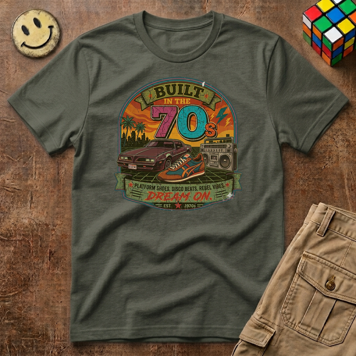 Built in the 70s T-Shirt