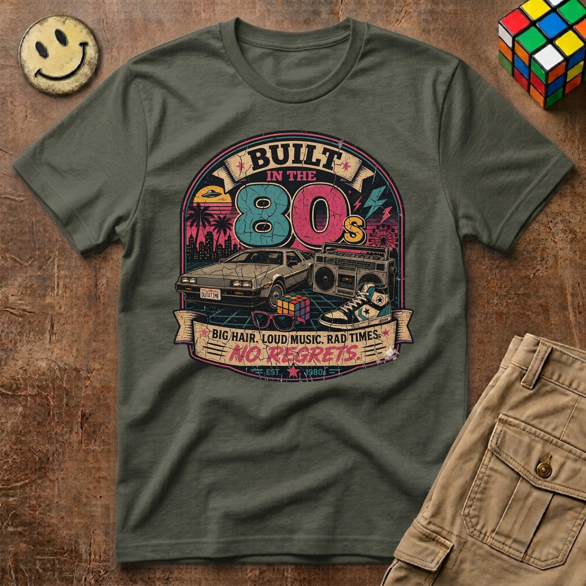 Built in the 80s T-Shirt