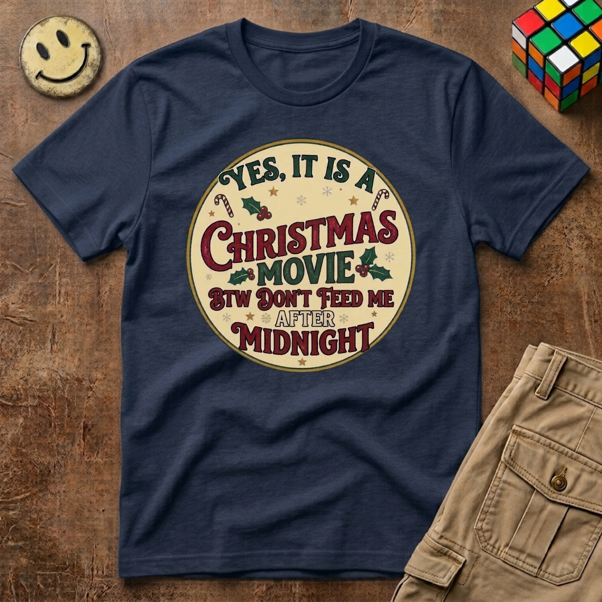 Christmas Movie Don't Feed Me After Midnight T-Shirt