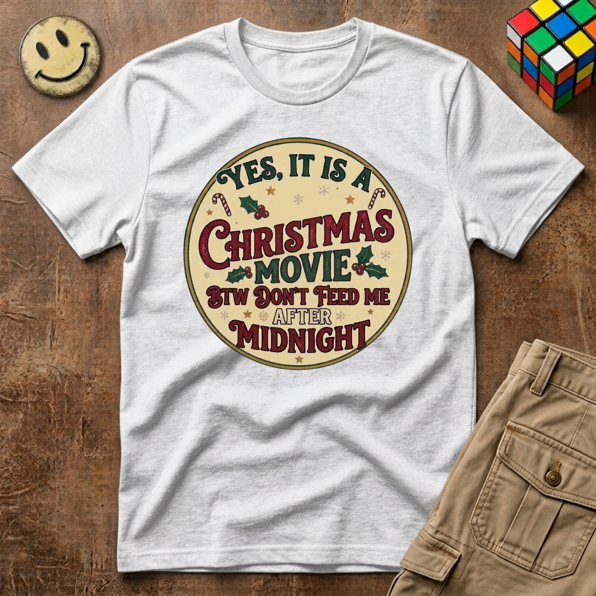 Christmas Movie Don't Feed Me After Midnight T-Shirt