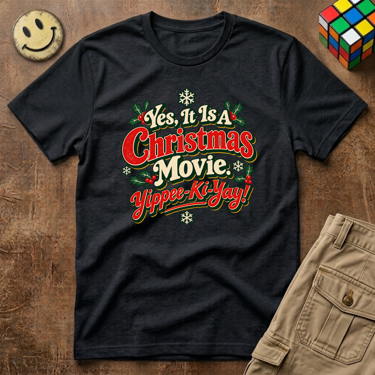 Christmas Movie Yippee Ki Yay T-Shirt