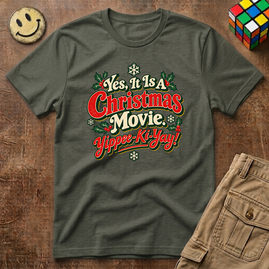 Christmas Movie Yippee Ki Yay T-Shirt