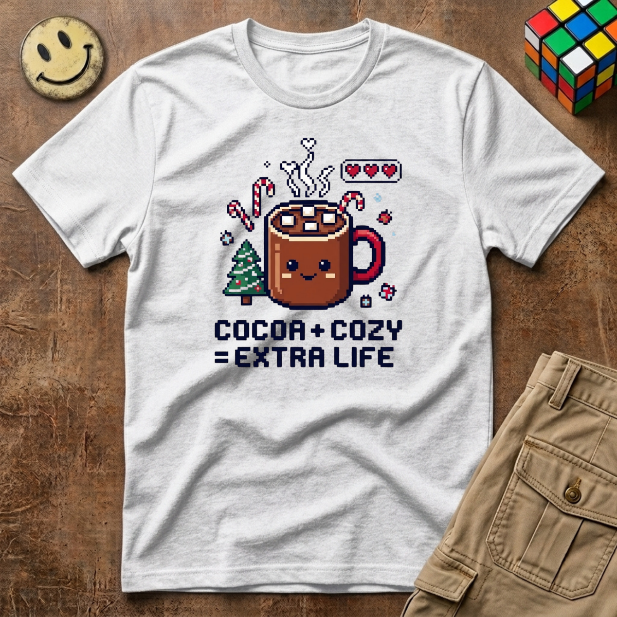 Cocoa + Cozy = Extra Life T-Shirt