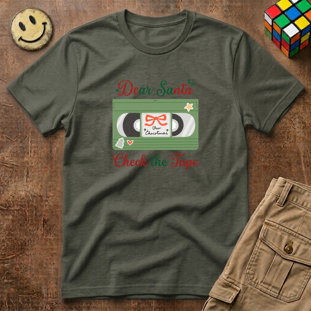 Dear Santa Check The Tape T-Shirt