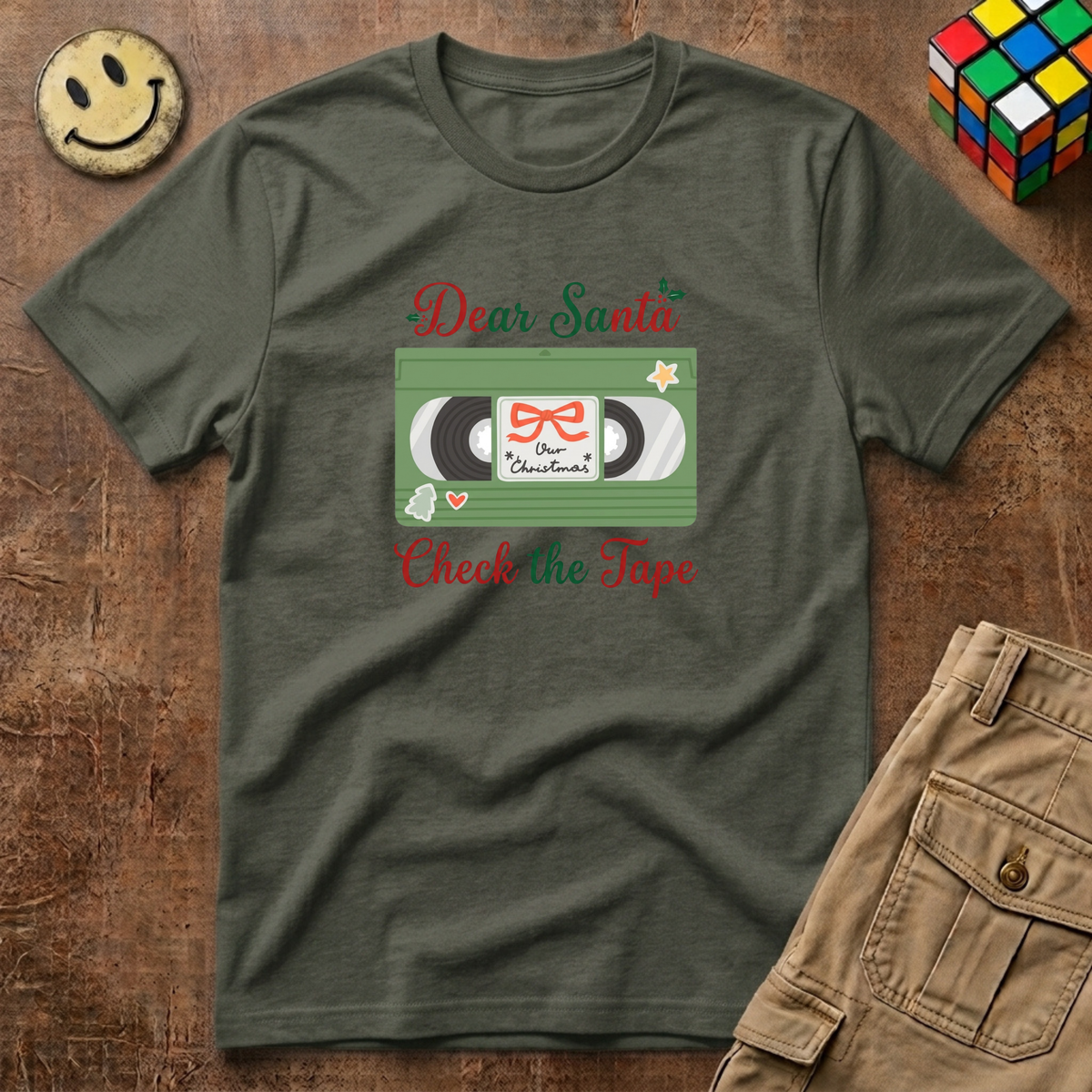 Dear Santa Check The Tape T-Shirt