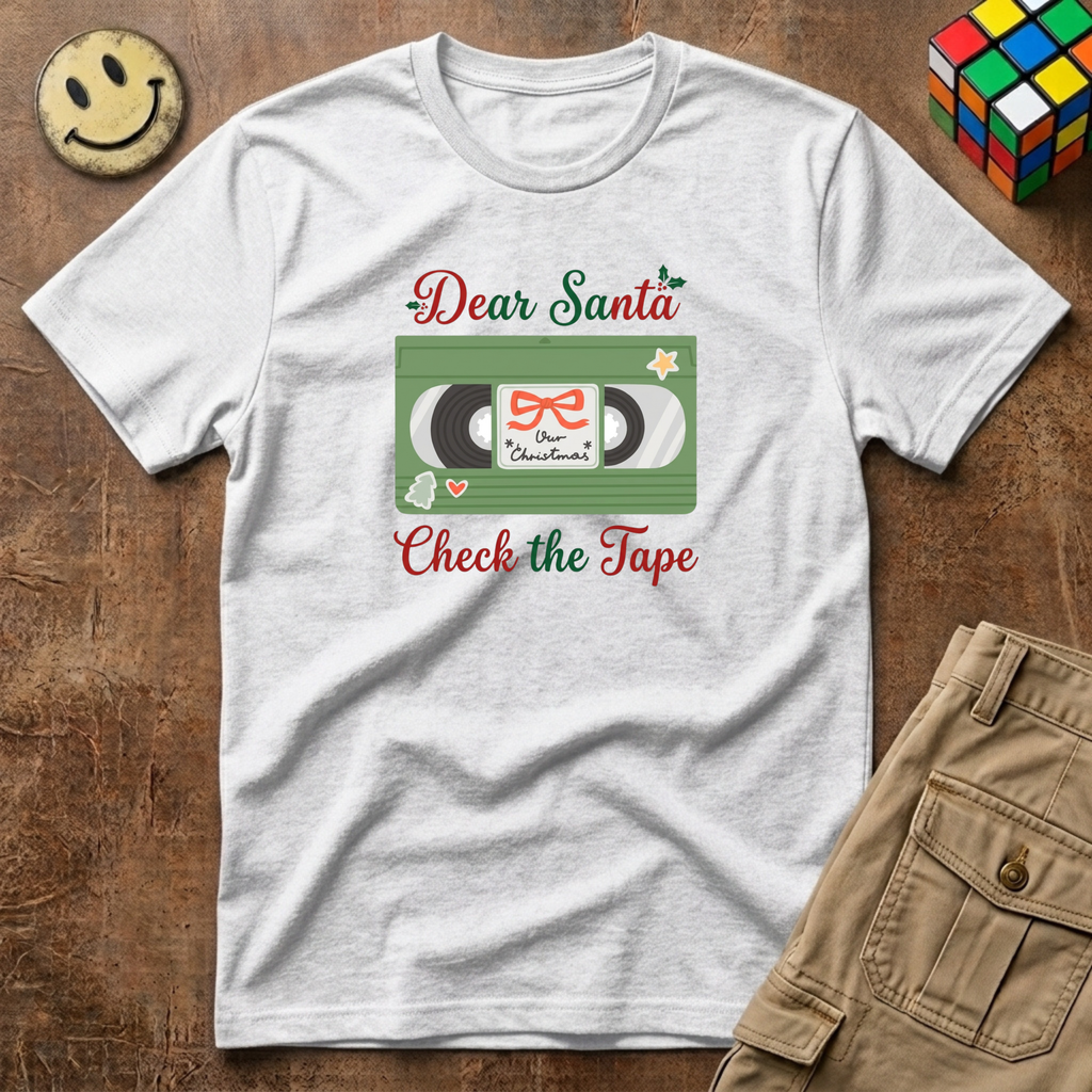Dear Santa Check The Tape T-Shirt