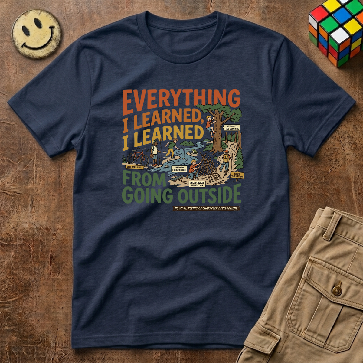 Everything I Learned Going Outside T-Shirt