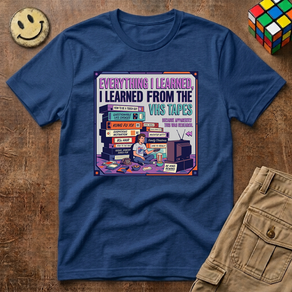 Everything I Learned VHS T-Shirt