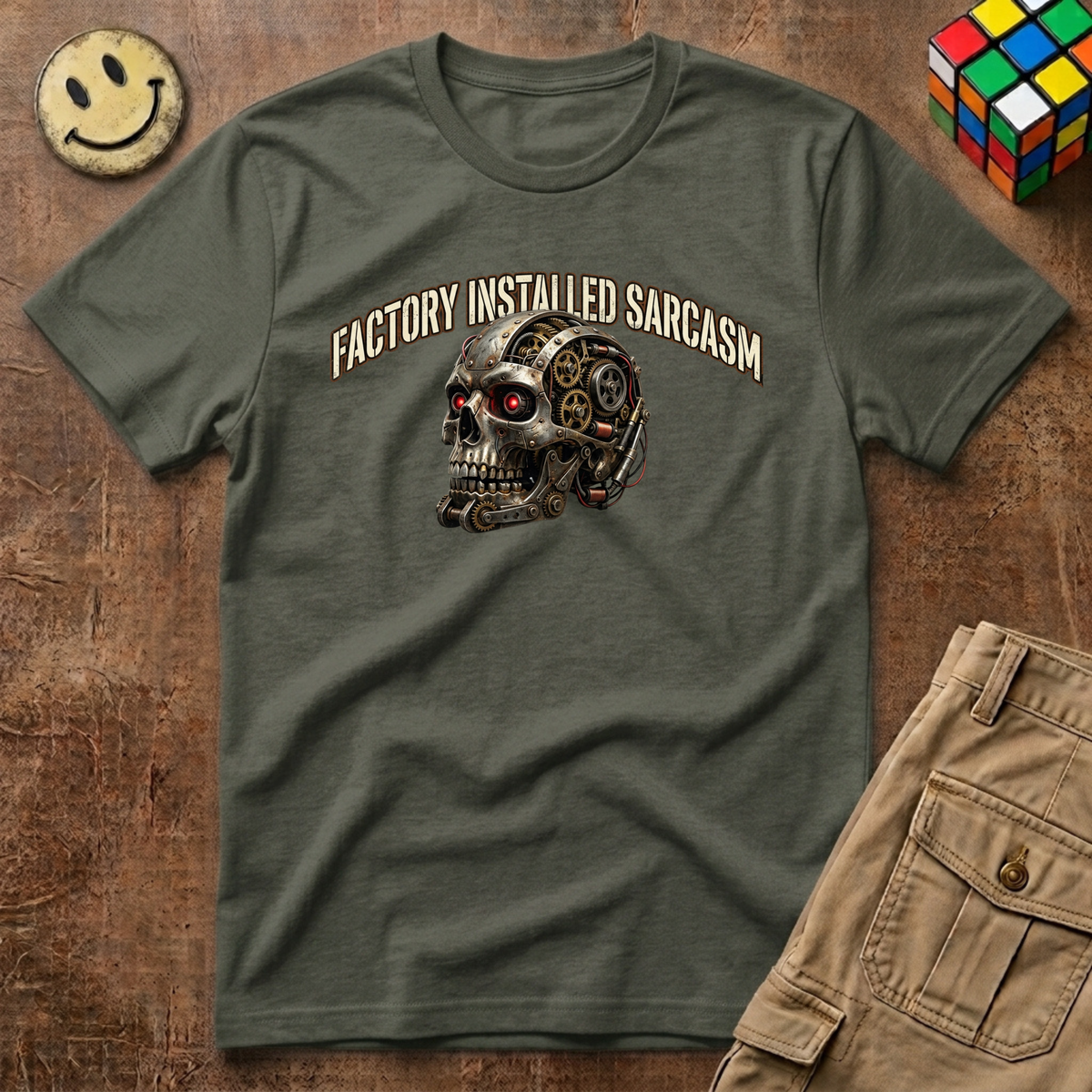 Factory Installed Sarcasm T-Shirt
