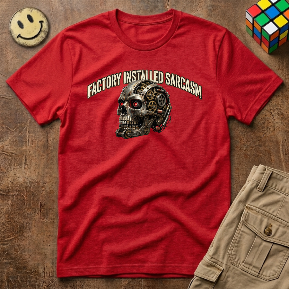 Factory Installed Sarcasm T-Shirt