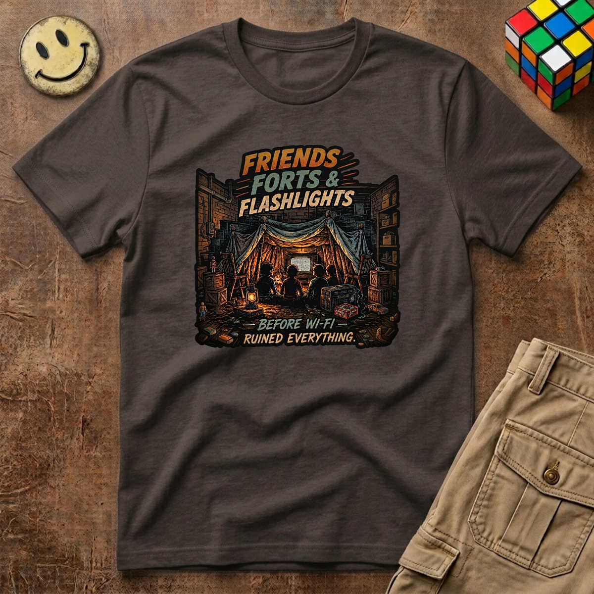 Friends Forts & Flashlights T-Shirt