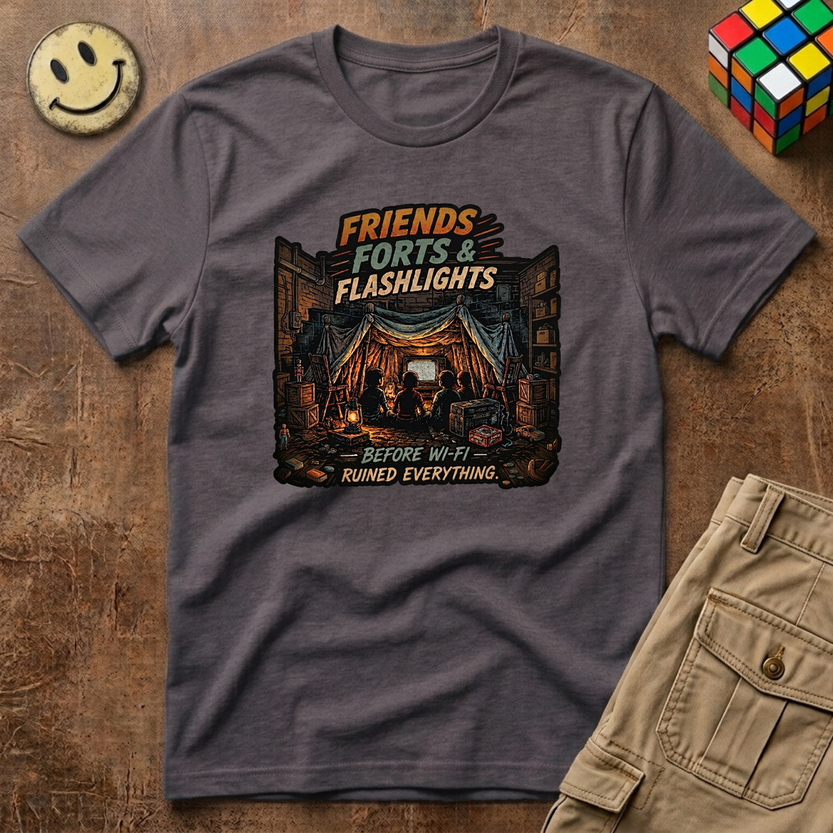 Friends Forts & Flashlights T-Shirt