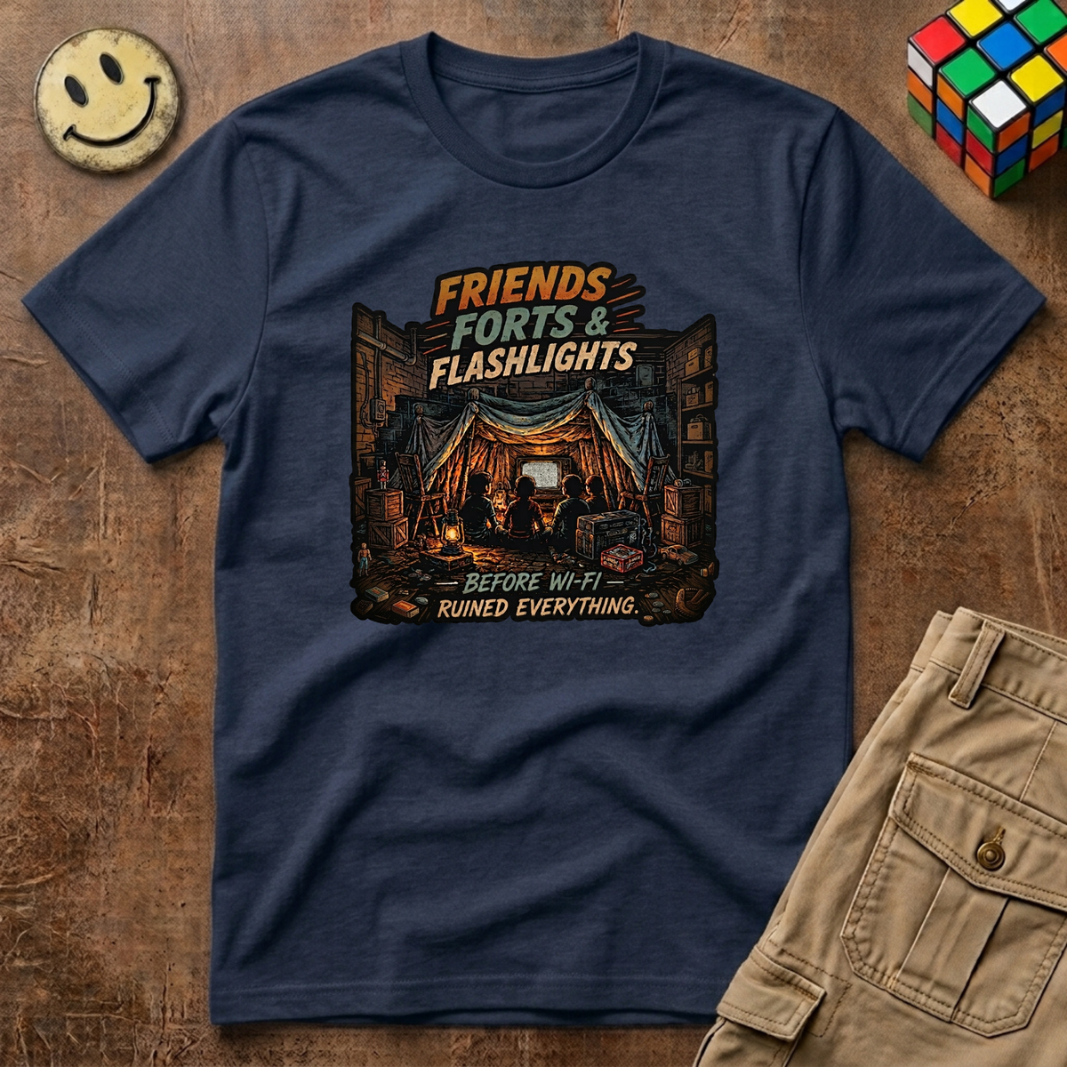 Friends Forts & Flashlights T-Shirt