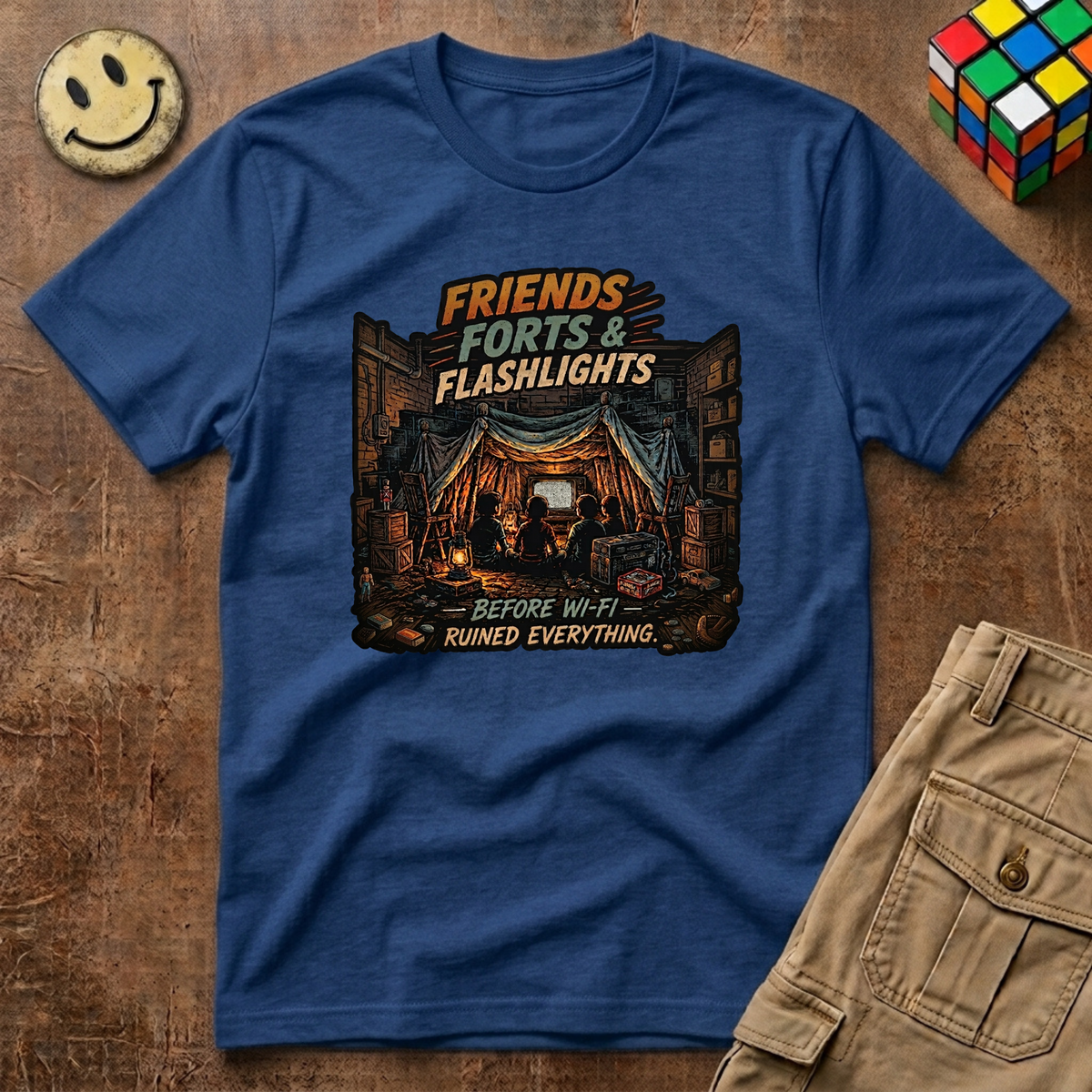Friends Forts & Flashlights T-Shirt