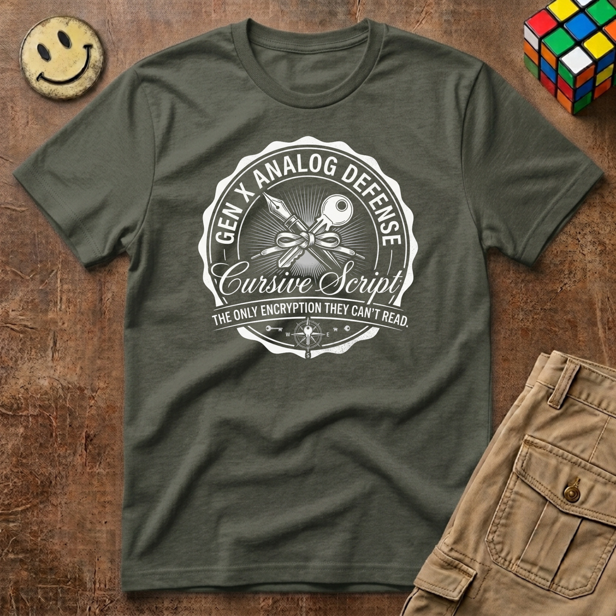 Gen X Analog Defense T-Shirt