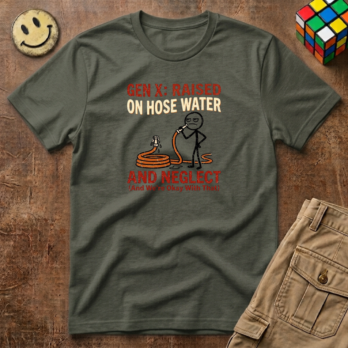Gen X Raised on Hose Water and Neglect T-Shirt