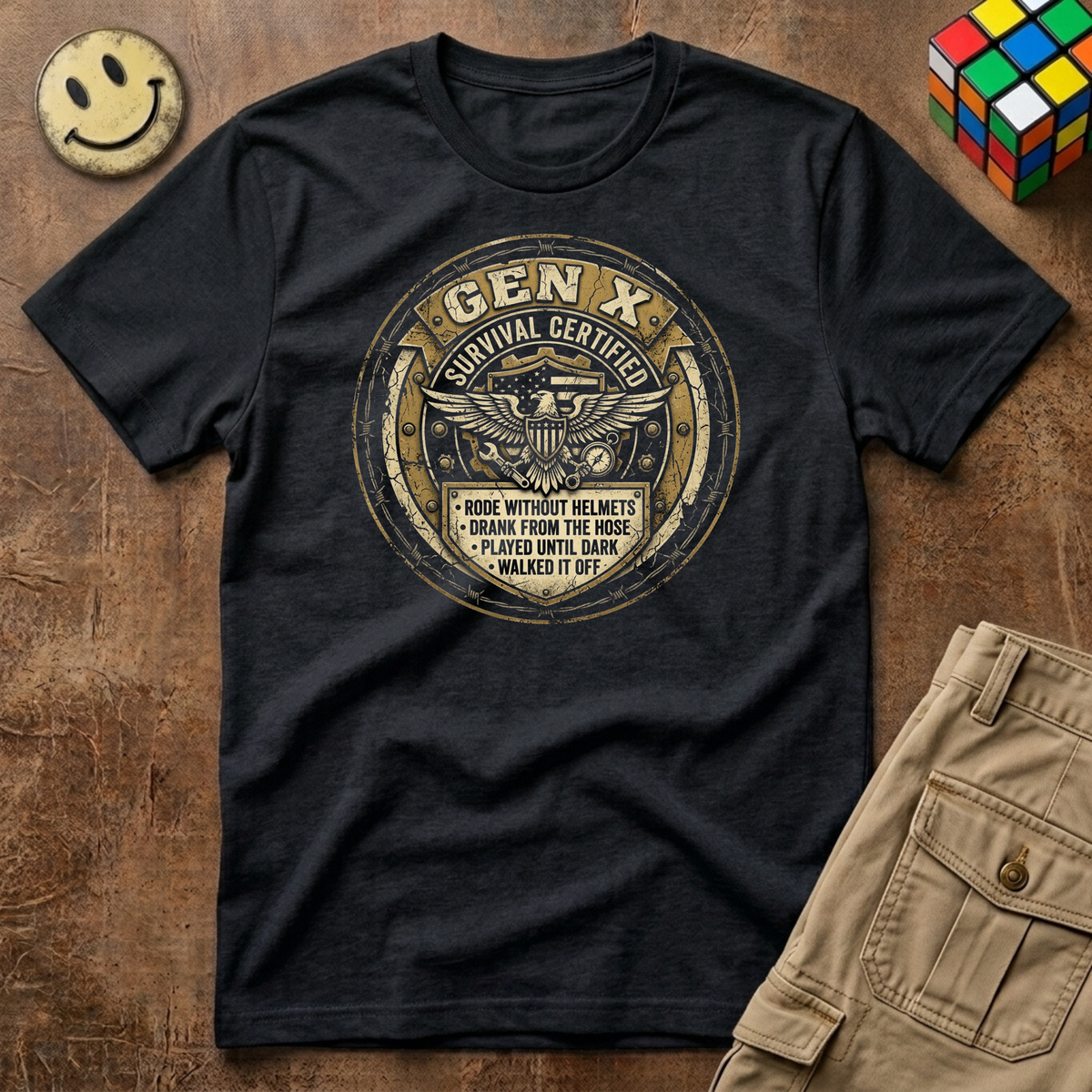 Gen X Survival Certified T-Shirt