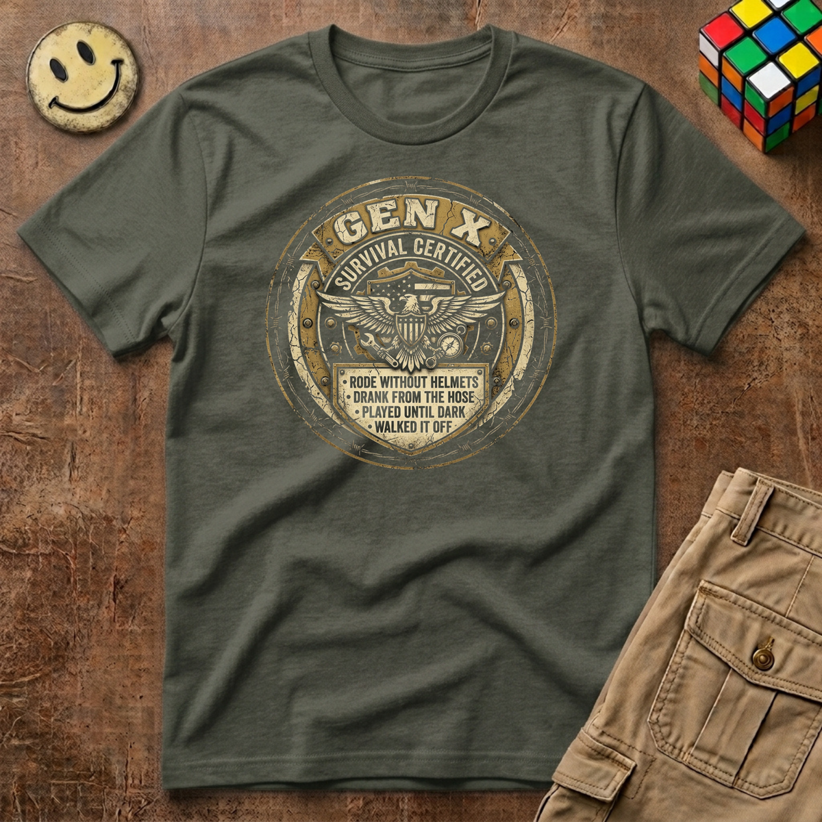 Gen X Survival Certified T-Shirt