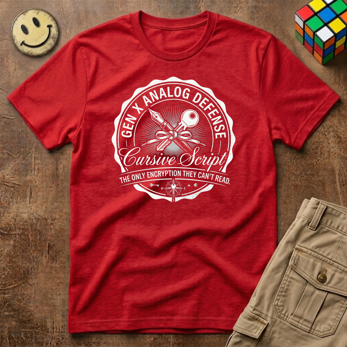 Gen X Analog Defense T-Shirt