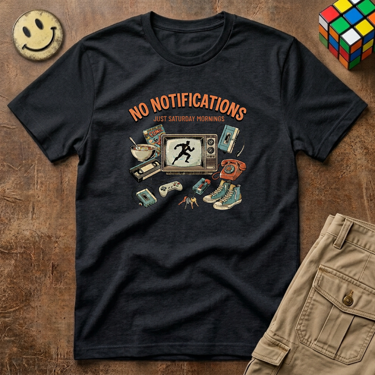 No Notifications Just Saturdays T-Shirt