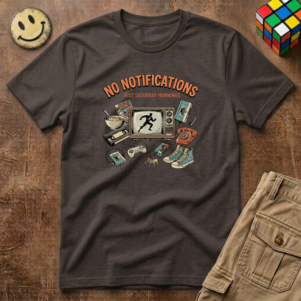 No Notifications Just Saturdays T-Shirt