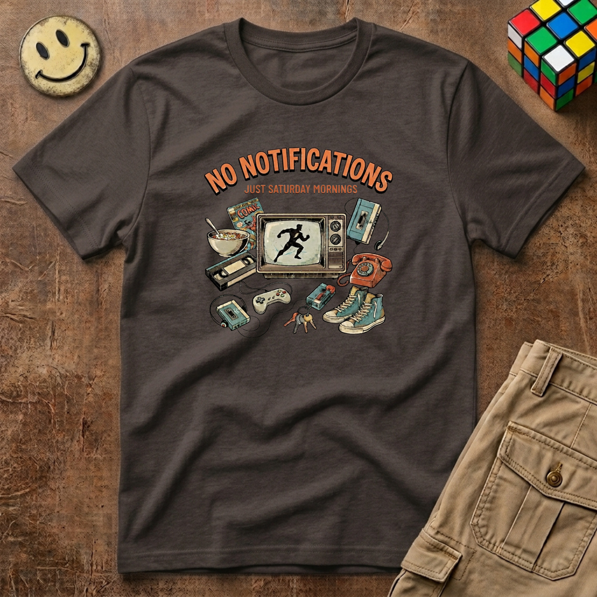 No Notifications Just Saturdays T-Shirt