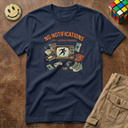 No Notifications Just Saturdays T-Shirt