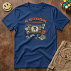 No Notifications Just Saturdays T-Shirt